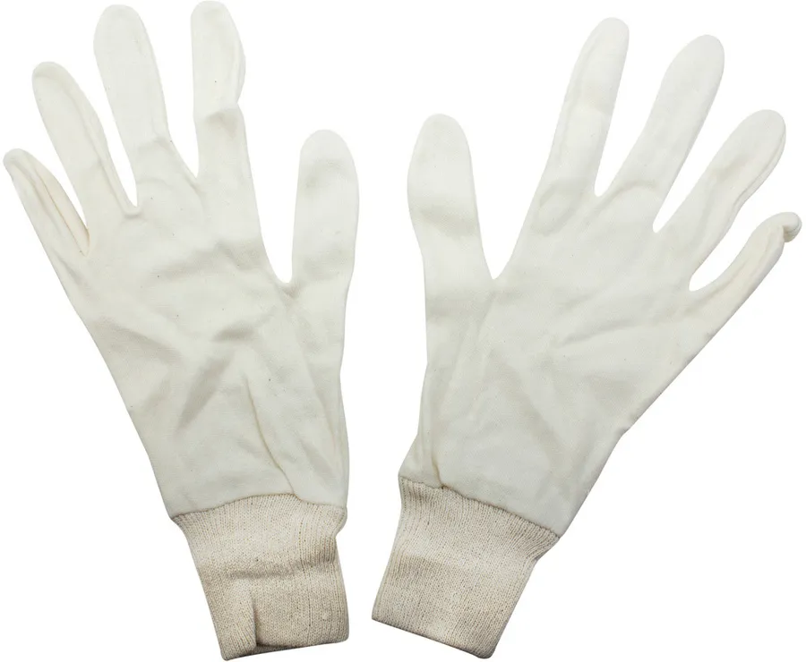 COTTON INNER GLOVES ONE SIZE (pack of 12)