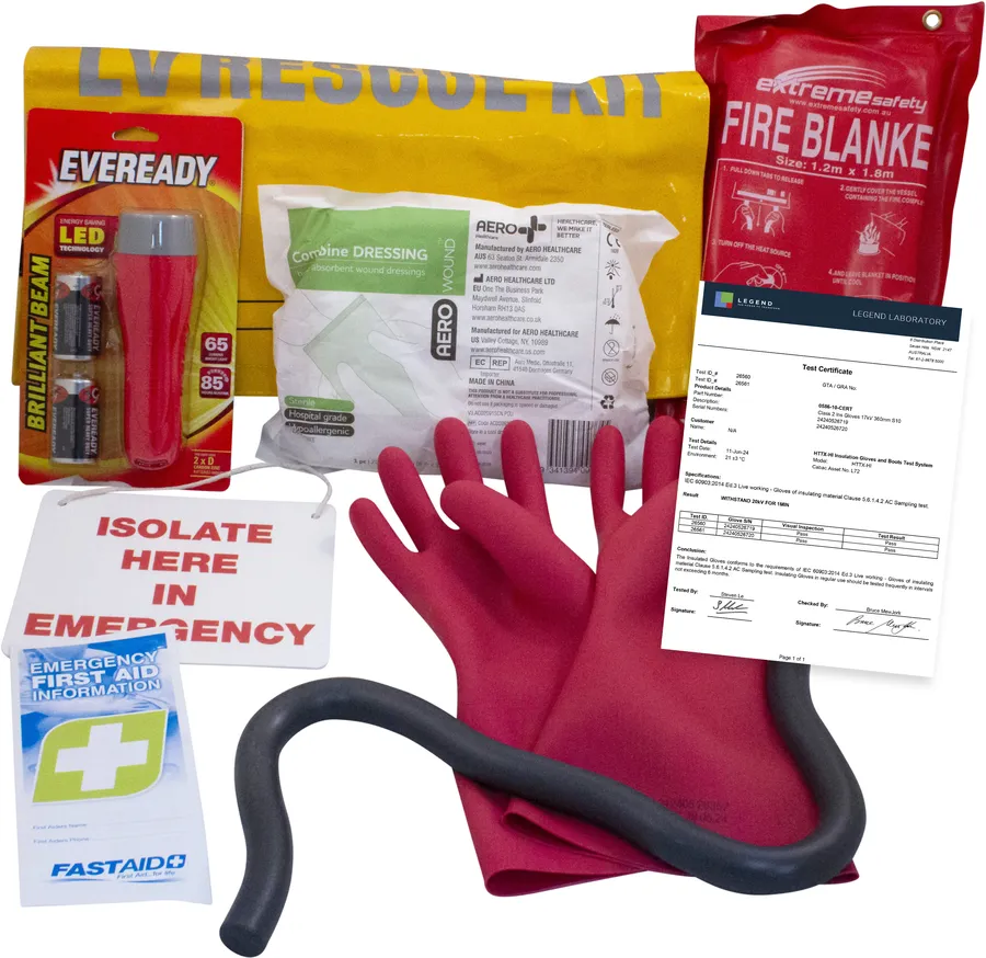 LV SWITCHBOARD RESCUE KIT W TESTCERT