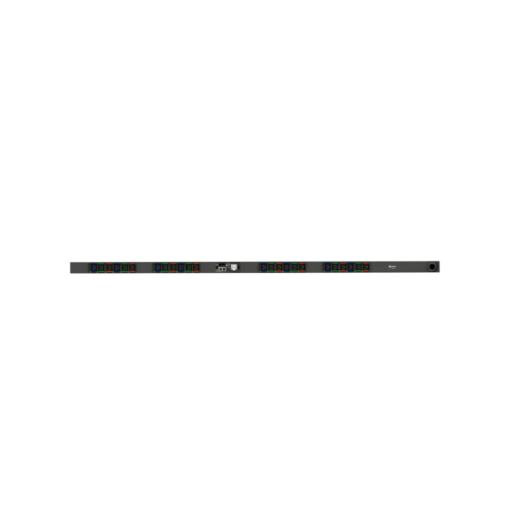 Vertiv Geist VP7G20AF Switched Outlet Level Monitoring Vertical PDU, 16A, 230/400V, 0U, 24x Combinat