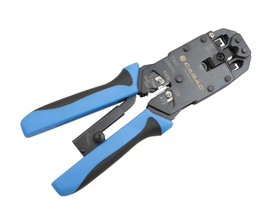 CRIMP TOOL TO SUIT RJ11 RJ12 RJ45 PLUGS