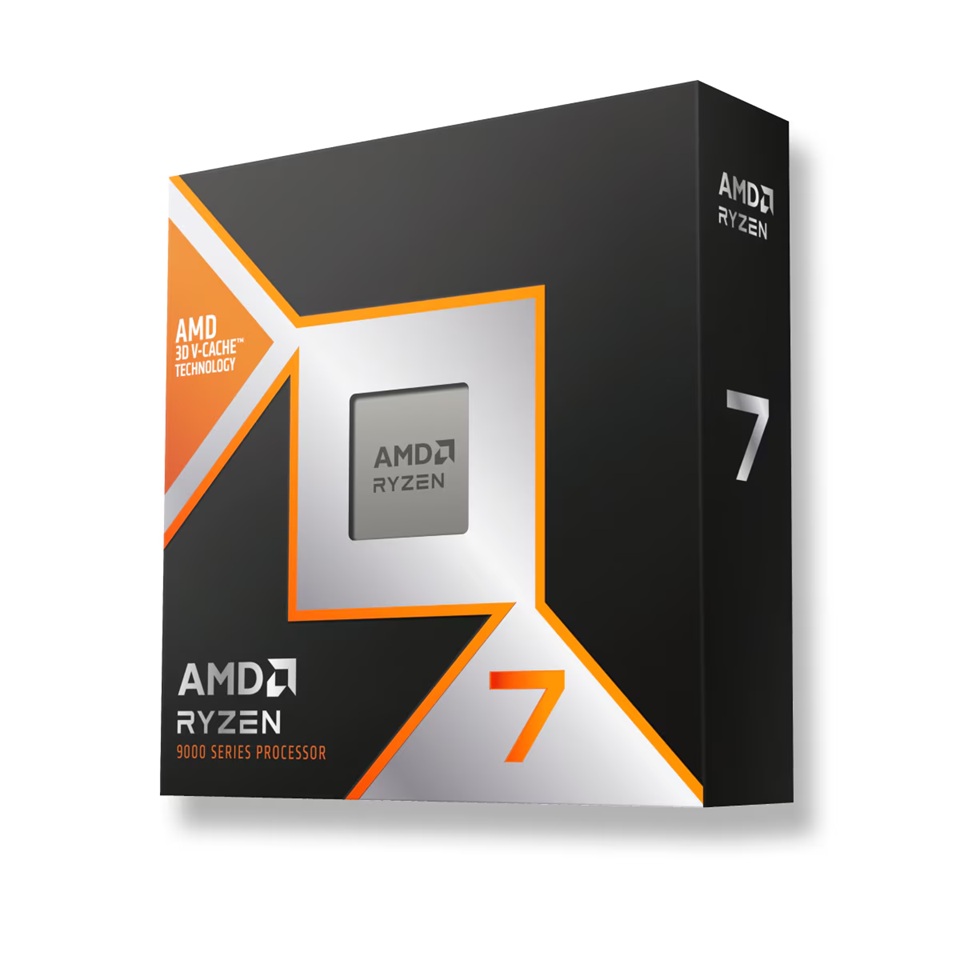 AMD Ryzen 7 9850X3D 8 Cores/16 Threads 5.6GHz AM5 Processor, Zen 5, up to 5.6GHz boost, PCIe 5.0 96MB L3 cache, AM5