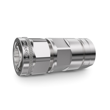 Telegartner 2.2-5 Male Connector for 1/4" Corrugated Cable, SIMFix, clamp/clamp, Screw Type, G20 (1/4" Flex)