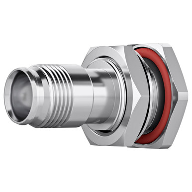 Telegartner NEX10® Female Bulkhead Connector for RG-402 Cable, Bulkhead Jack G10 (UT-141)