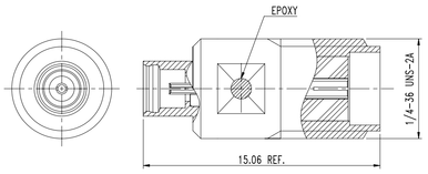 Huang Liang MMCX Female to SMA Female Precision Adapter