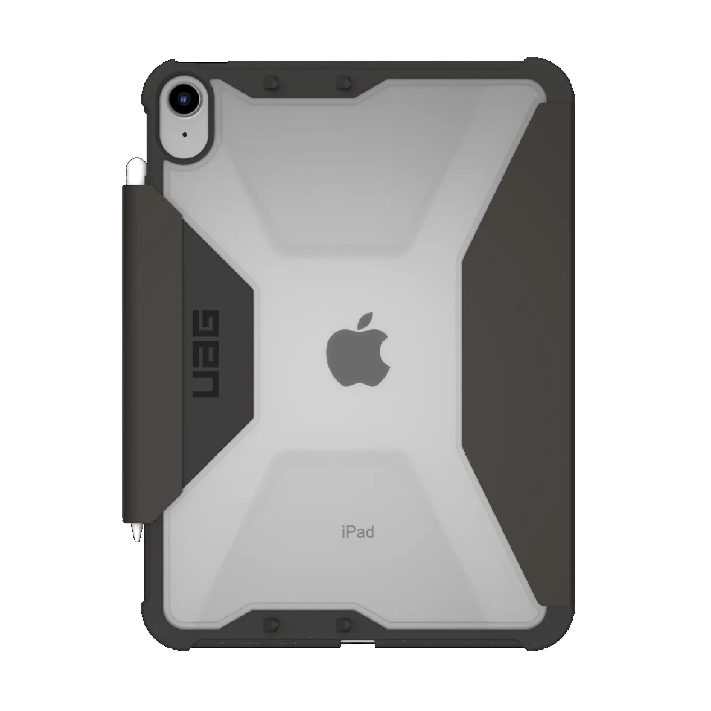 UAG Plyo Apple iPad (11') 11th Gen (A16) / iPad 10th Gen (10.9') Folio Rugged Case (Black/Ice) - DROP+ Military Standard, 10 Years Warranty