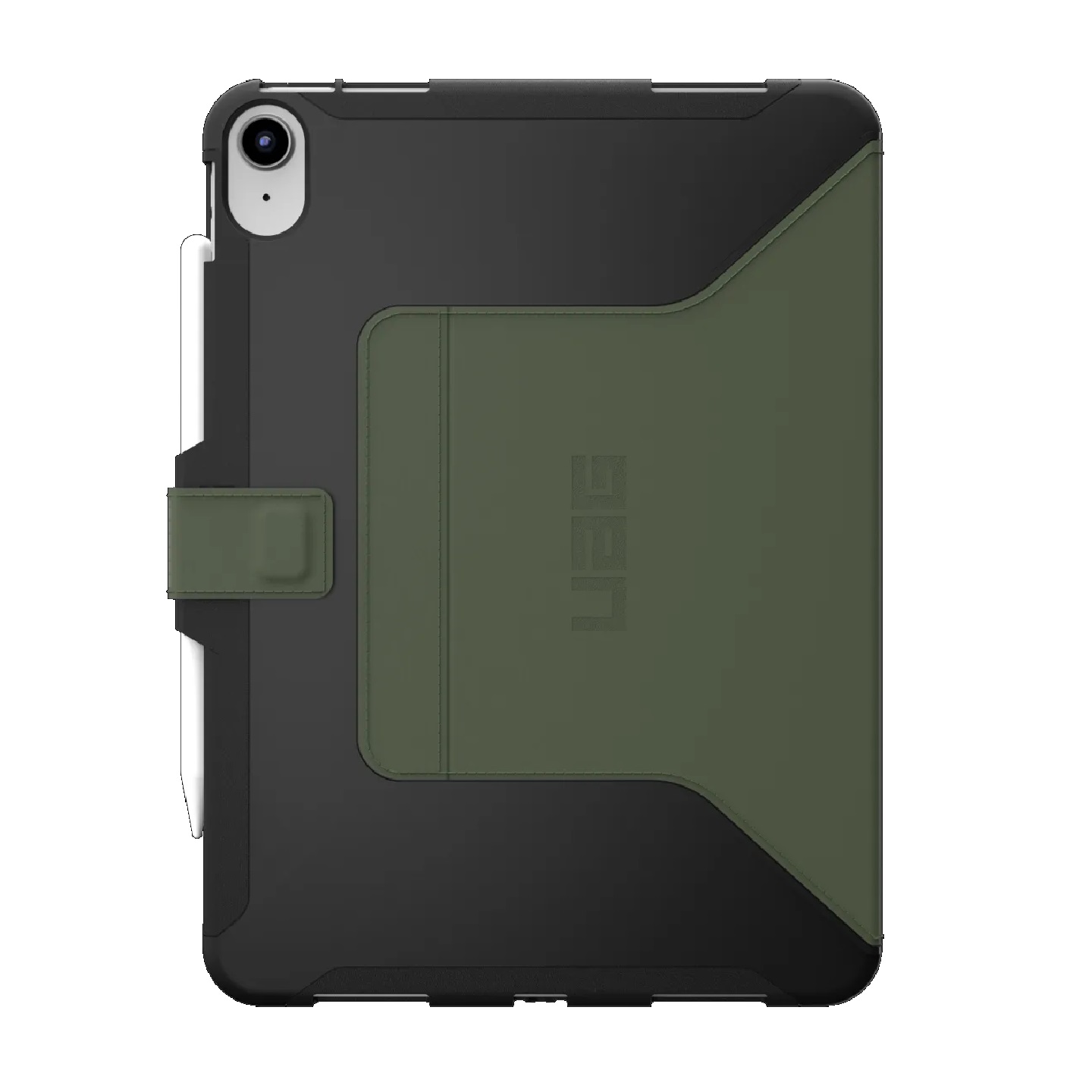 UAG Scout Apple iPad (11') 11th Gen (A16) / iPad 10th Gen (10.9') Folio Rugged Case (Black/Olive) - DROP+ Military Standard, 10 Years Warranty