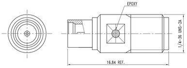 Huang Liang SMA Female to SMP Male Adapter