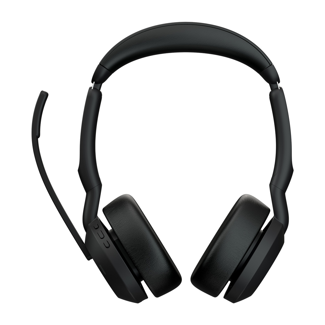 Jabra Evolve2 55, USB A, Stereo, UC, Active Noise Cancellation (ANC), Link 380 Bluetooth® Adapter ,30m Wireless Range, 18 Hours Battery Life