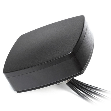 2J Phoenix 4G-5G Ultraband MIMO + Dual-Band WiFi-6E + GNSS 4-Port Combo Stud Antenna, 617 to 7125 MHz (3m cable)