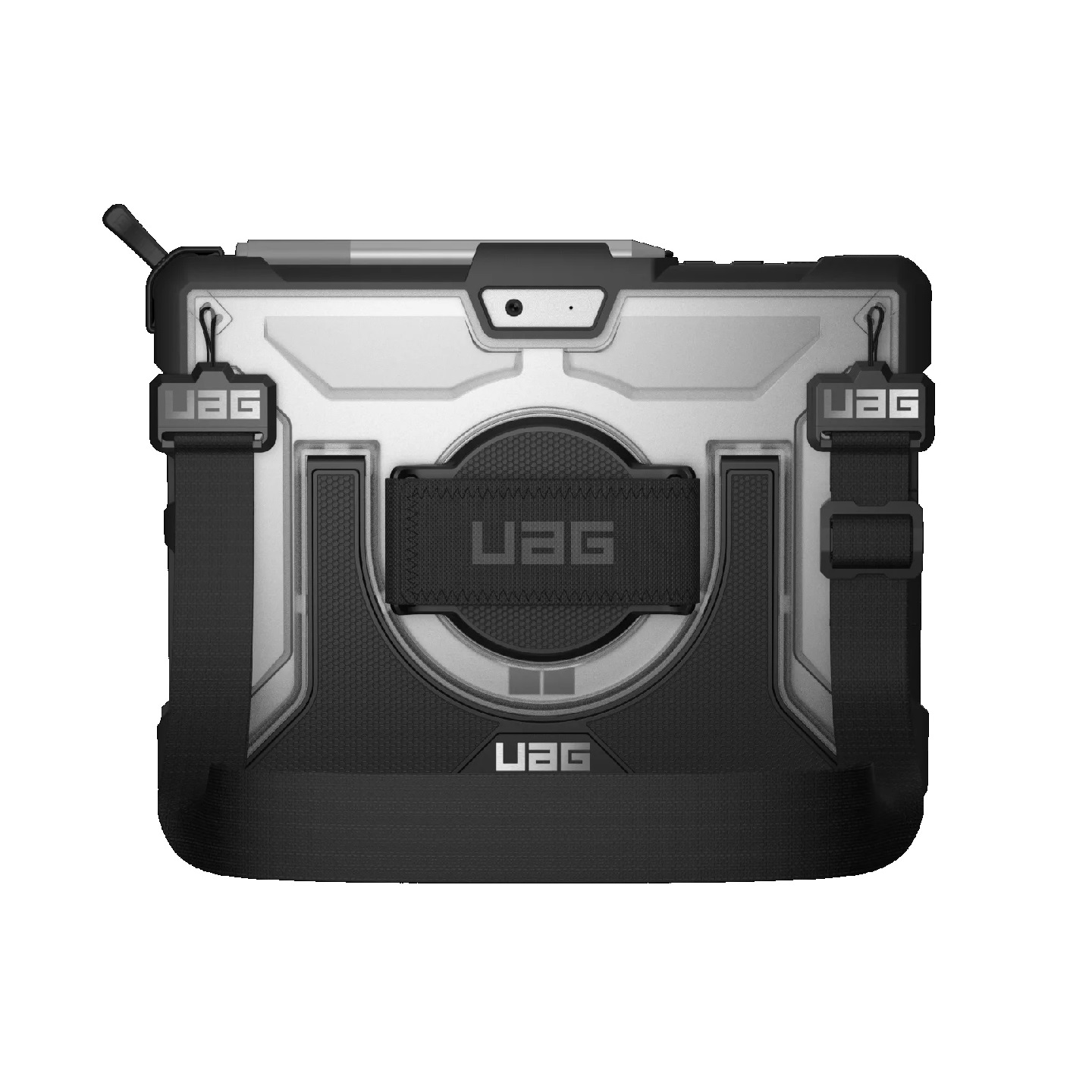 UAG Plasma Microsoft Surface Go (4th/ 3rd/ 2nd) With Hand & Shoulder Strap Rugged Case - Ice(321073114343), Built-in Kickstand, 10 Years Warranty