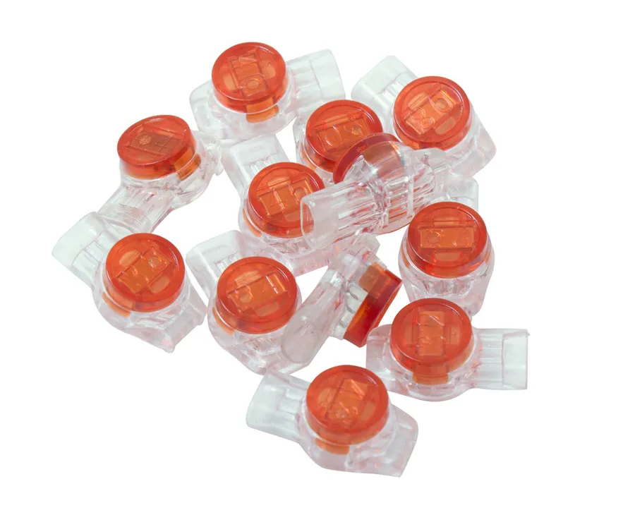 Telecom Splice Connectors Red 3W 100pcs