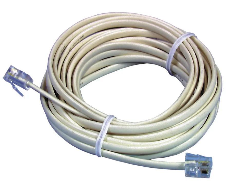 LEAD MODULAR RJ12 TO RJ12 4 CORE 10M