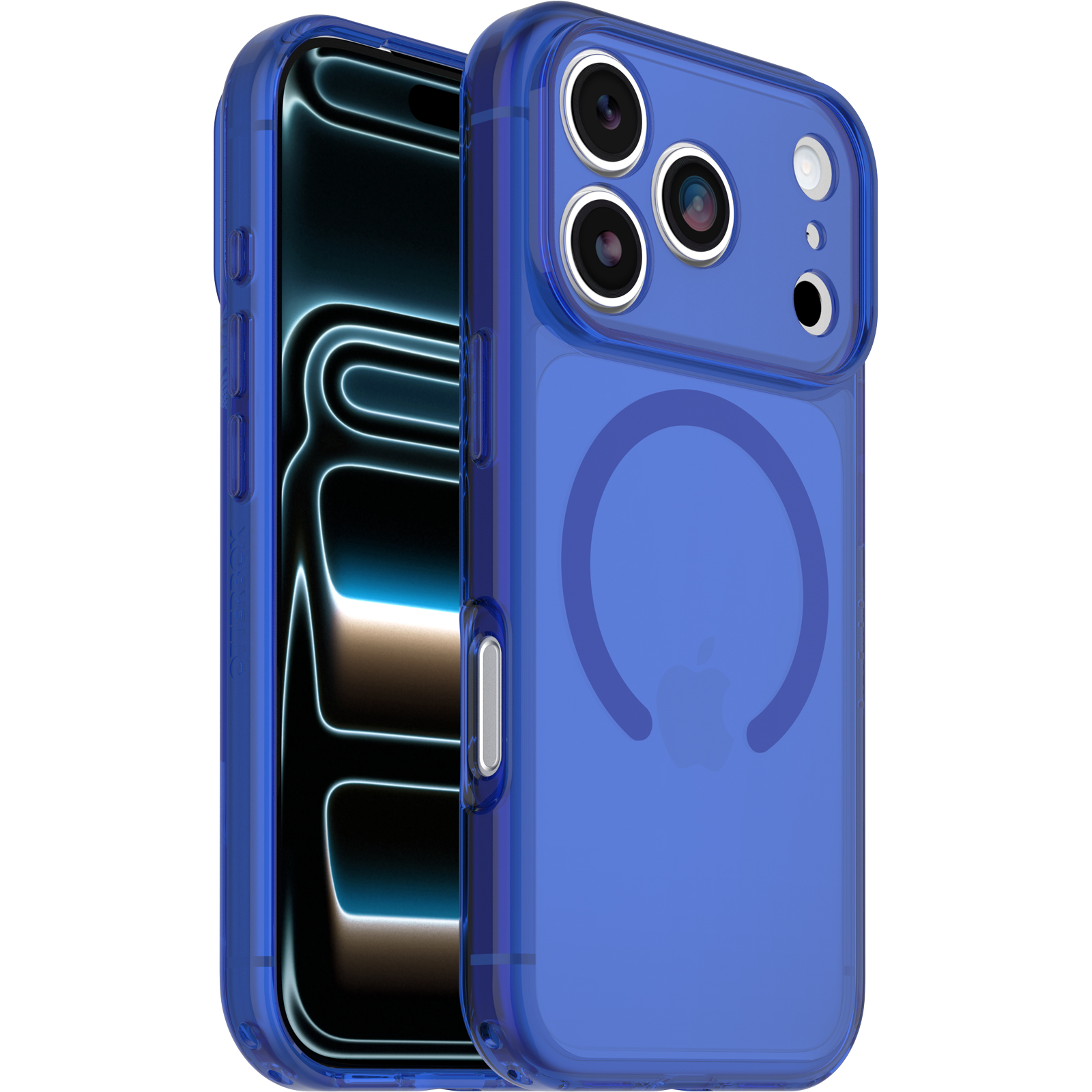 OtterBox Lumen Apple iPhone 18 Pro / iPhone 17 Pro (6.3') Case Tranlucent Blue - (77-001127), Drop+ 3X Military Standard, 7 Years Warranty