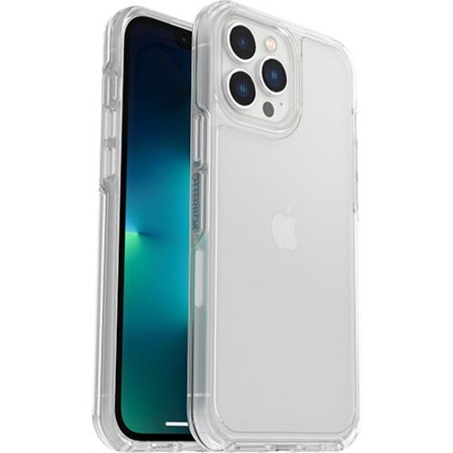LSOtterBox Symmetry Clear Apple iPhone 13 Pro Max / iPhone 12 Pro Max Case Clear - (77-83505), DROP+ 3X Military Standard, 7 Years Warranty