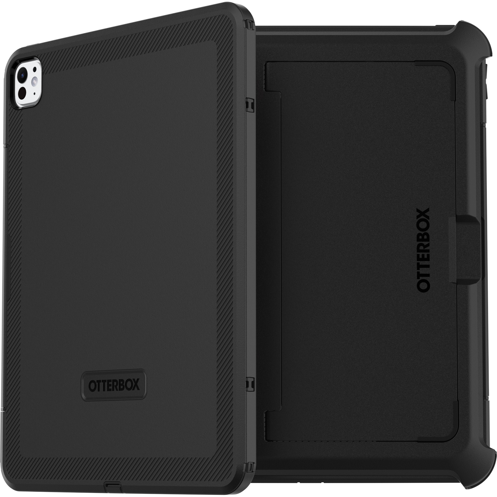 OtterBox Rugged Defender Apple iPad Pro (11') (M5/M4) (6th/5th Gen) Case Black - (77-95237), DROP+ 2X Military Standard, 7 Years Warranty