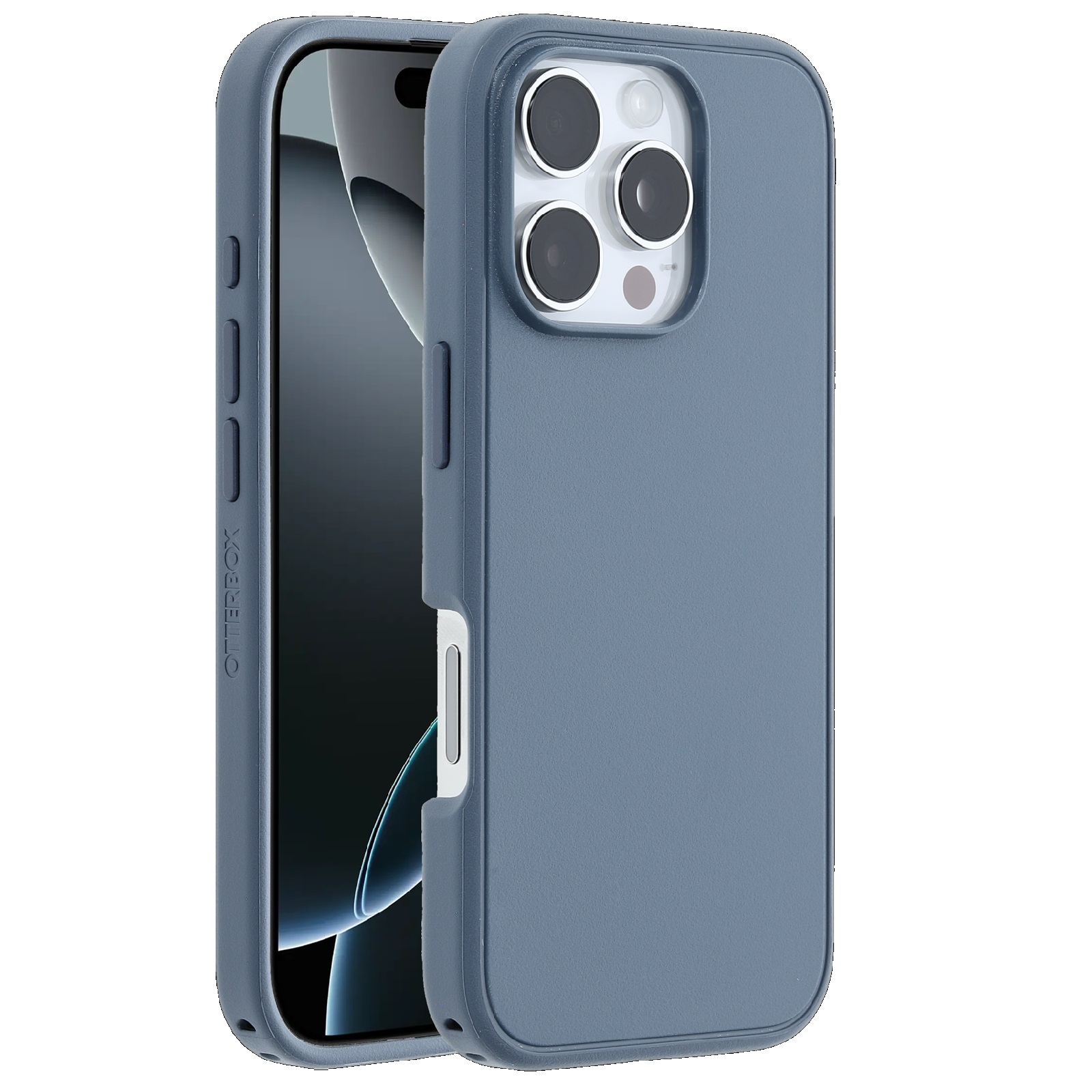 OtterBox Symmetry MagSafe Apple iPhone 16 Pro (6.3') Case Blue - (77-96567), Antimicrobial, DROP+ 3X Military Standard, Raised Edge,7 Years Warranty