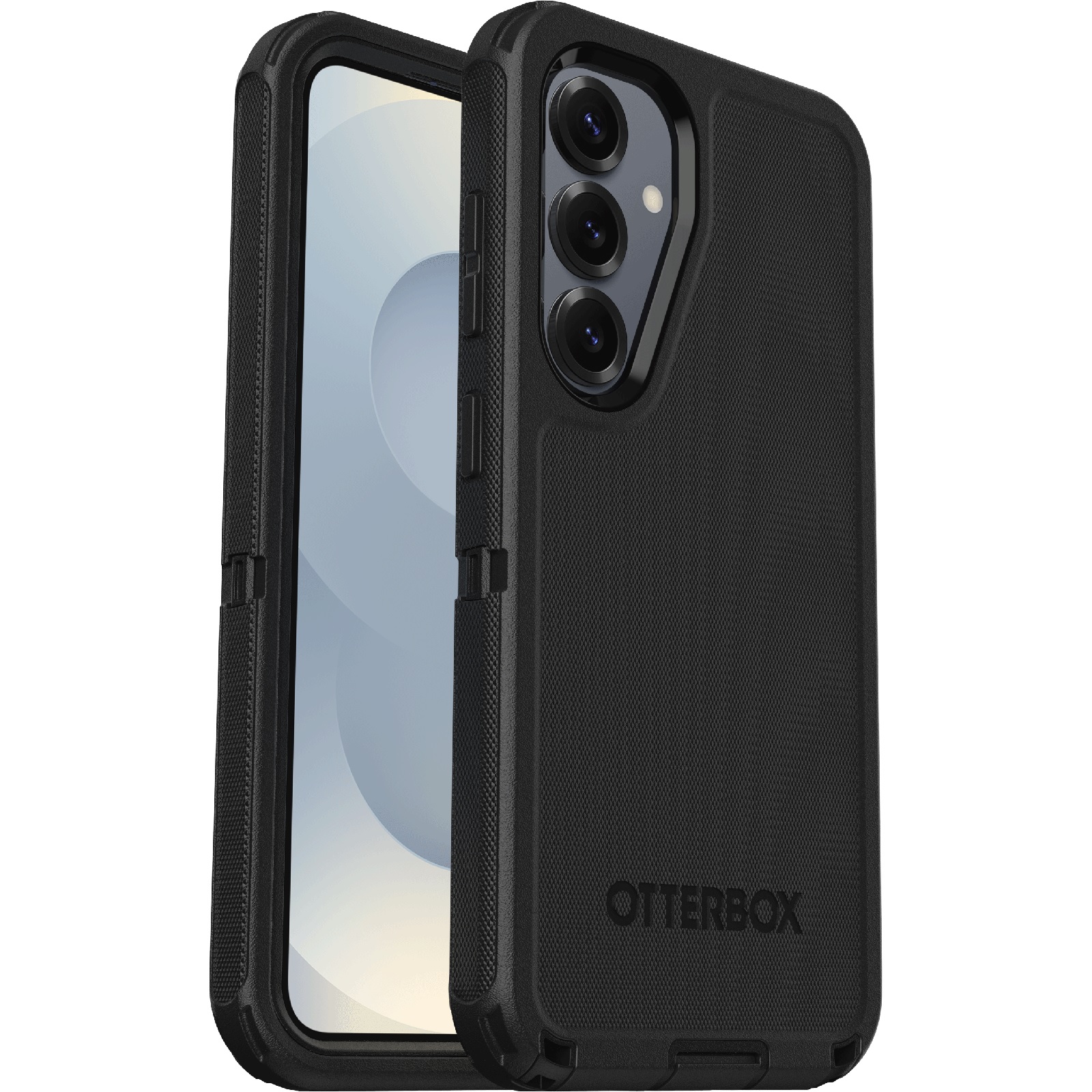 OtterBox Defender Samsung Galaxy S25+ 5G / Galaxy S24+ 5G (6.7') Case Black - (77-97418), DROP+ 7X Military Standard, 7 Years Warranty