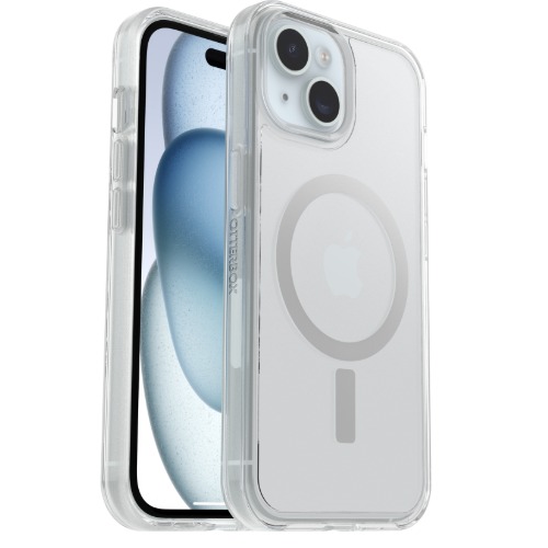 OtterBox Symmetry Clear MagSafe Apple iPhone 17e / iPhone 16e / iPhone 15 / iPhone 14 / iPhone 13 (6.1') Case Clear No Retail Packaging,7 Years Wty