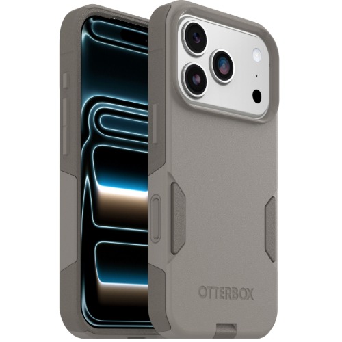 OtterBox Commuter Magsafe Apple iPhone 18 Pro / iPhone 17 Pro (6.3') Case Grey Comfort (Biege) - (77-98336), Camera Control,Raised Edges, 7 Years Warr