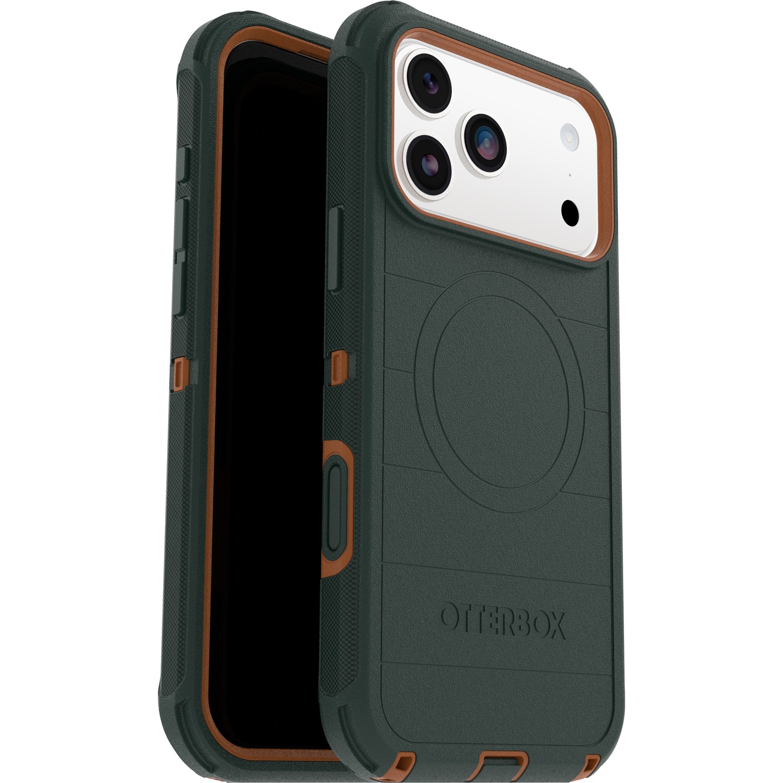 OtterBox Defender Pro MagSafe Apple iPhone 18 Pro Max /17 Pro Max (6.9') Case Green Intrigue - (77-98400), DROP+ 7X Military Standard,7 Years Warranty