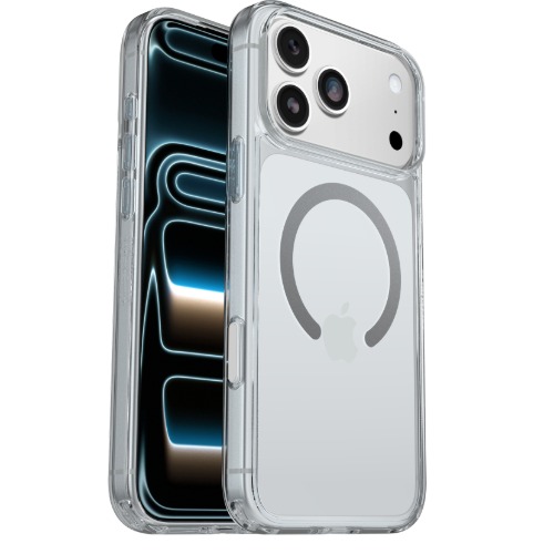 OtterBox Symmetry Clear MagSafe Apple iPhone 18 Pro Max / 17 Pro Max (6.9') Case Clear - (77-98856), DROP+ 3X Military Standard, 7 Years Warranty