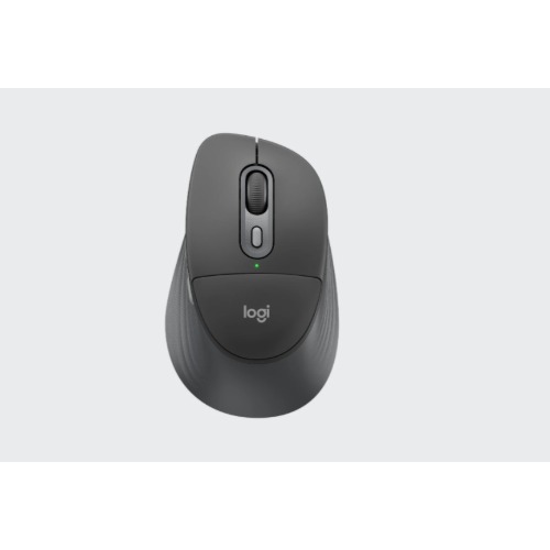 Logitech Signature Comfort Plus M850 L Wireless Bluetooth mouse, SmartWheel scrolling,Easy-Switch between up to 3 devices, Graphite, 910-007733