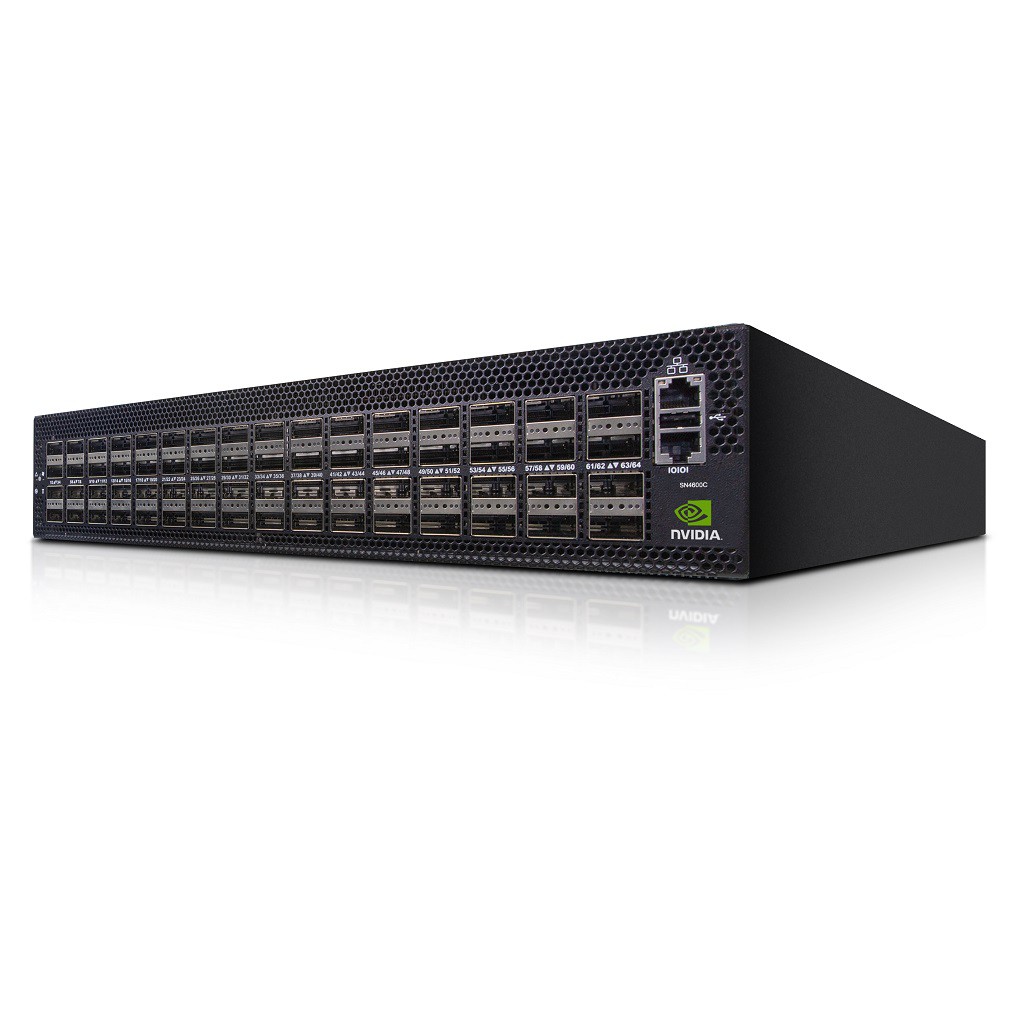 NVIDIA 64-Port Switch QSFP56 Linux C2P