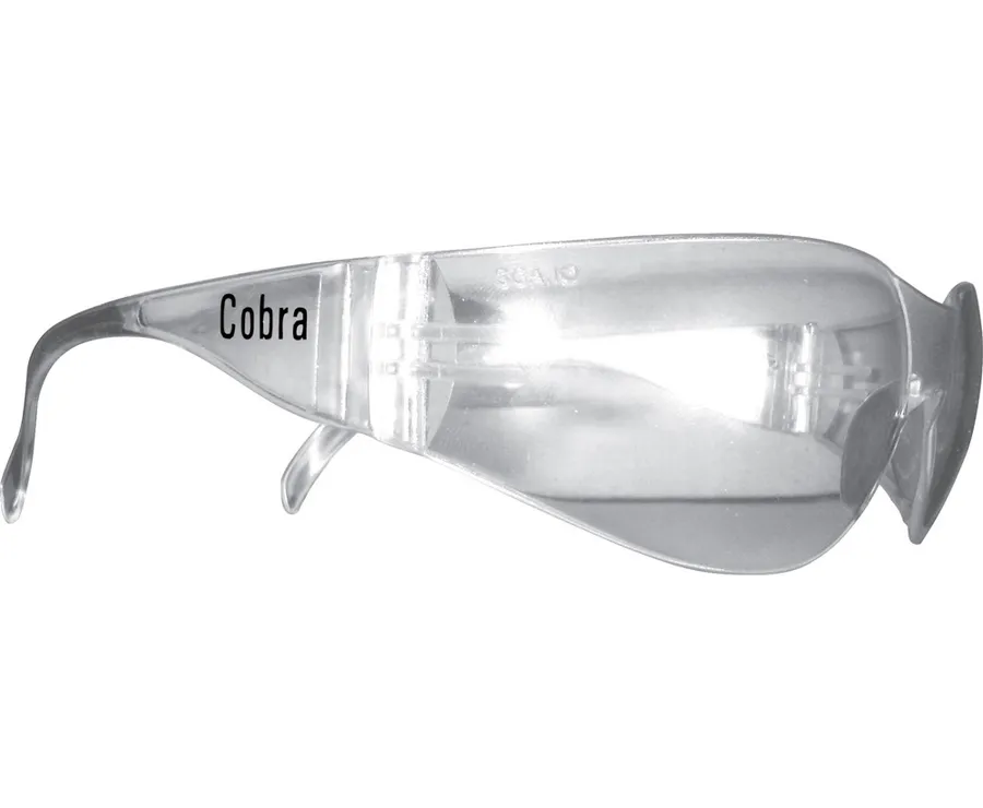 SAFETY GLASSES COBRA CLEAR