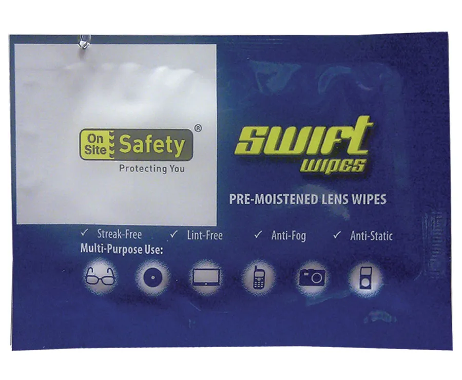 SWIFT WIPES FOR FACE SHIELD SACHET EACH