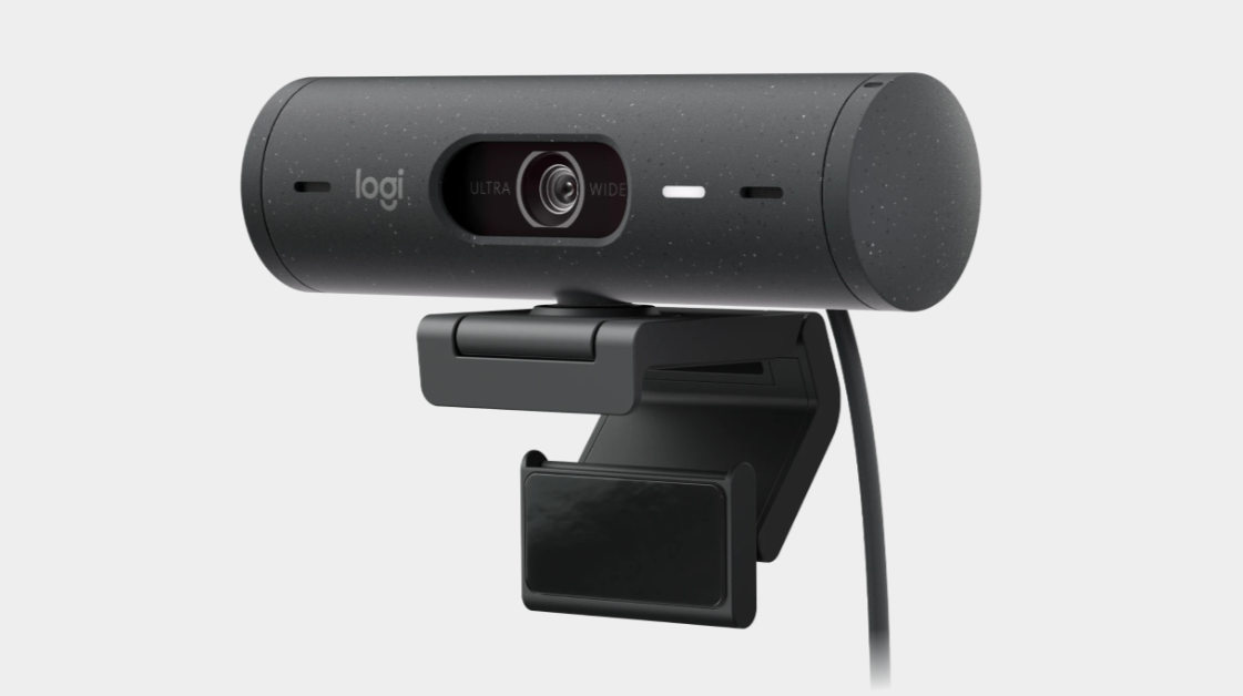 Logitech BRIO 500 Full HD USB-C Webcam with RightLight 4 with HDR - Graphite