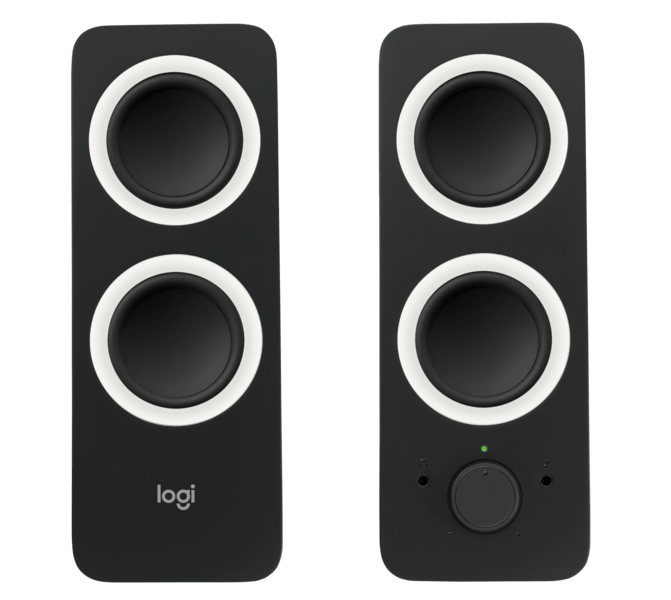 LOGITECH Z200 2.0 SPEAKERS BLACK - 980-000850