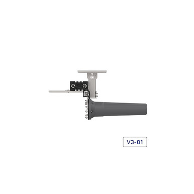 Poynting HELI-21, Circular-Polarised Tunnel, Dual Band WiFi antenna; 2400 to 6000 MHz