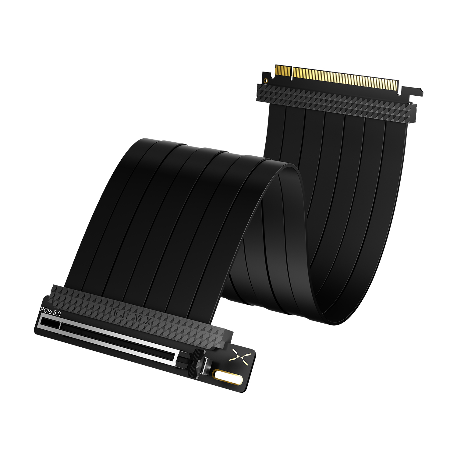TRYX STRING PCIe 5.0 RISER CABLE 200mm BLACK