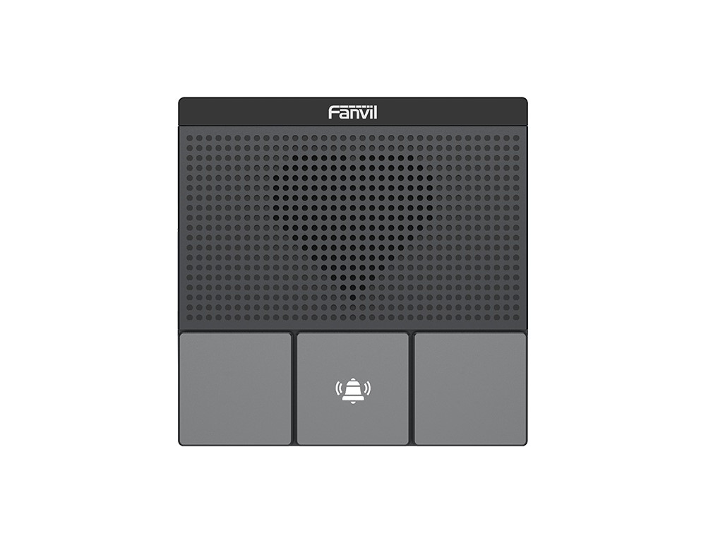 Fanvil A10 Series SIP Mini Intercom, 3-Button 2 SIP Accounts, Built-in 2.4G & 5G Wi-Fi, IP54 Waterproof&Dustproof, HD Audio, Support PoE, Auto Answer