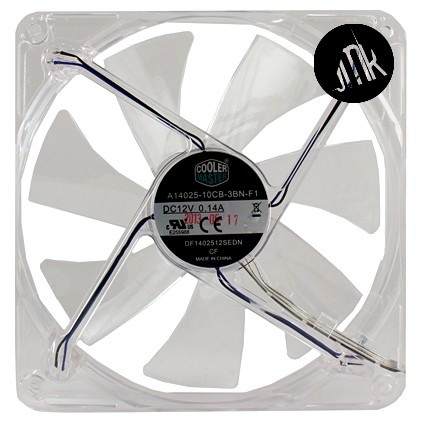 140mm COOLER MASTER SILENT FAN WHITE