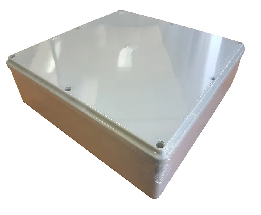 ADAPTABLE BOX PVC 300 X 300 X 75MM GREY