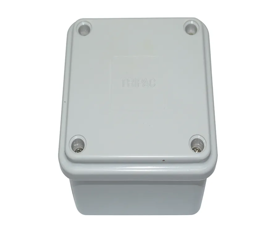 ADAPTABLE BOX PVC 75 X 75 X 50MM GREY
