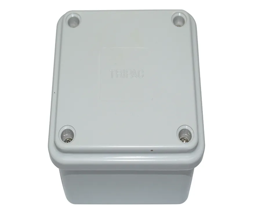 ADAPTABLE BOX PVC 150 X 150 X 50MM GREY