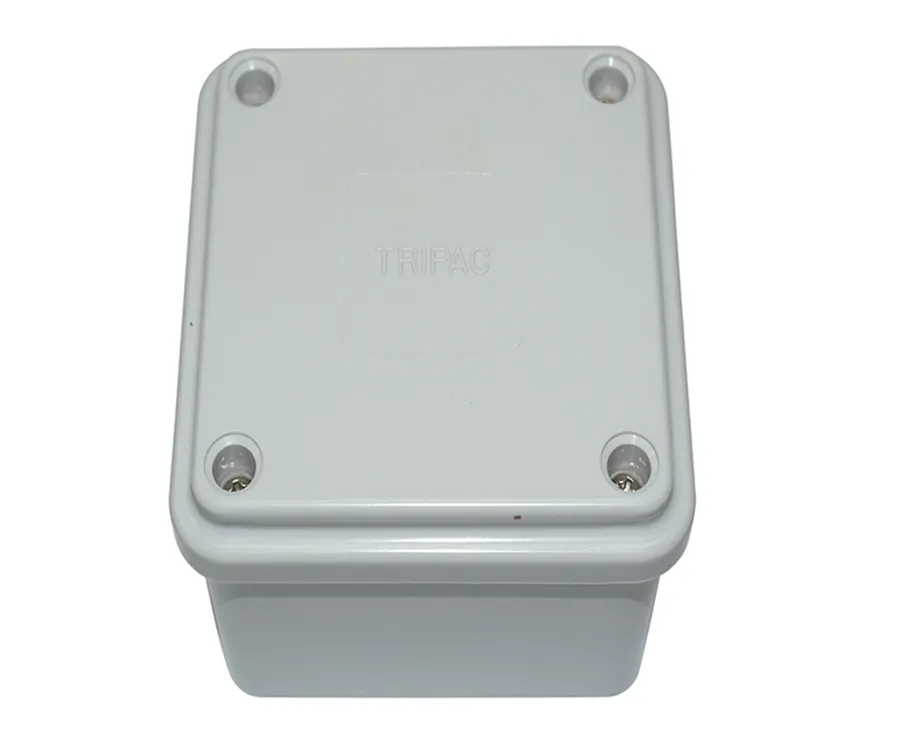 ADAPTABLE BOX PVC 150 X 150 X 75MM GREY