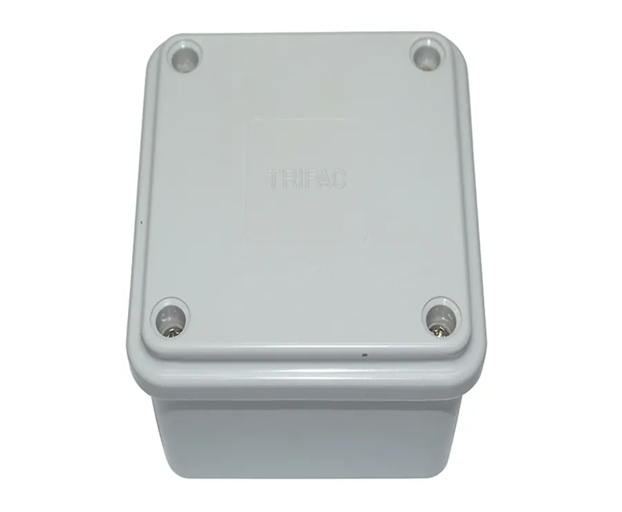 ADAPTABLE BOX PVC 150 X 150 X 100MM GREY
