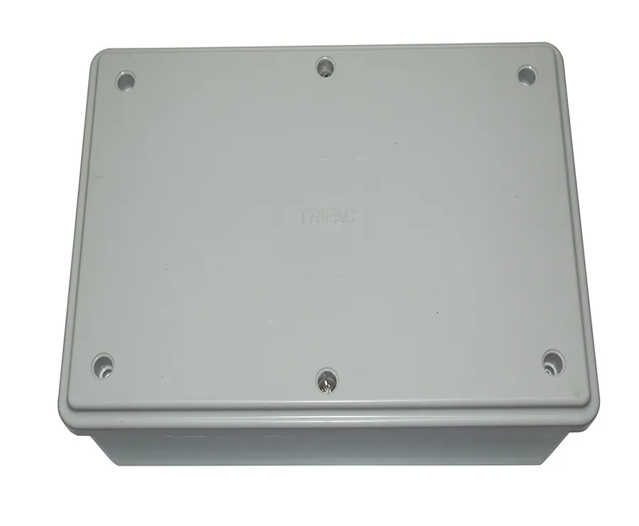 ADAPTABLE BOX PVC 225 X 150 X 75MM GREY