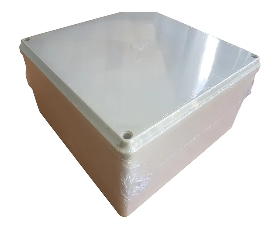ADAPTABLE BOX PVC 225 X 225 X 100MM GREY