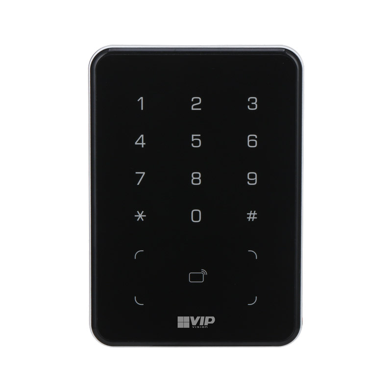 VIP Vision Access Control Card & Keypad Reader - Square