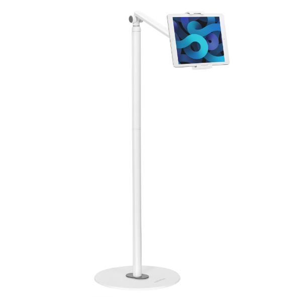 mbeat® activiva Universal iPad & Tablet Floor Stand Stand Tall Secure and Robust Freestyle Adjustment Mobile Display Stand Material:Aluminium, Plastic