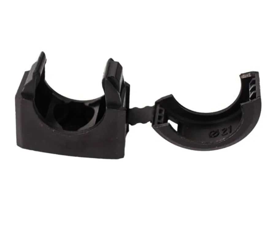 NYLON 66 BLACK CONDUIT CLIP 28MM