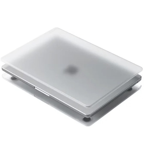 USP Apple MacBook Air (15.3') (M4/M3/M2) Hardshell Glassy Matte Case Clear - Scratch Resistant, Lightweight, Anti-Slip Design, 5 Years Warranty