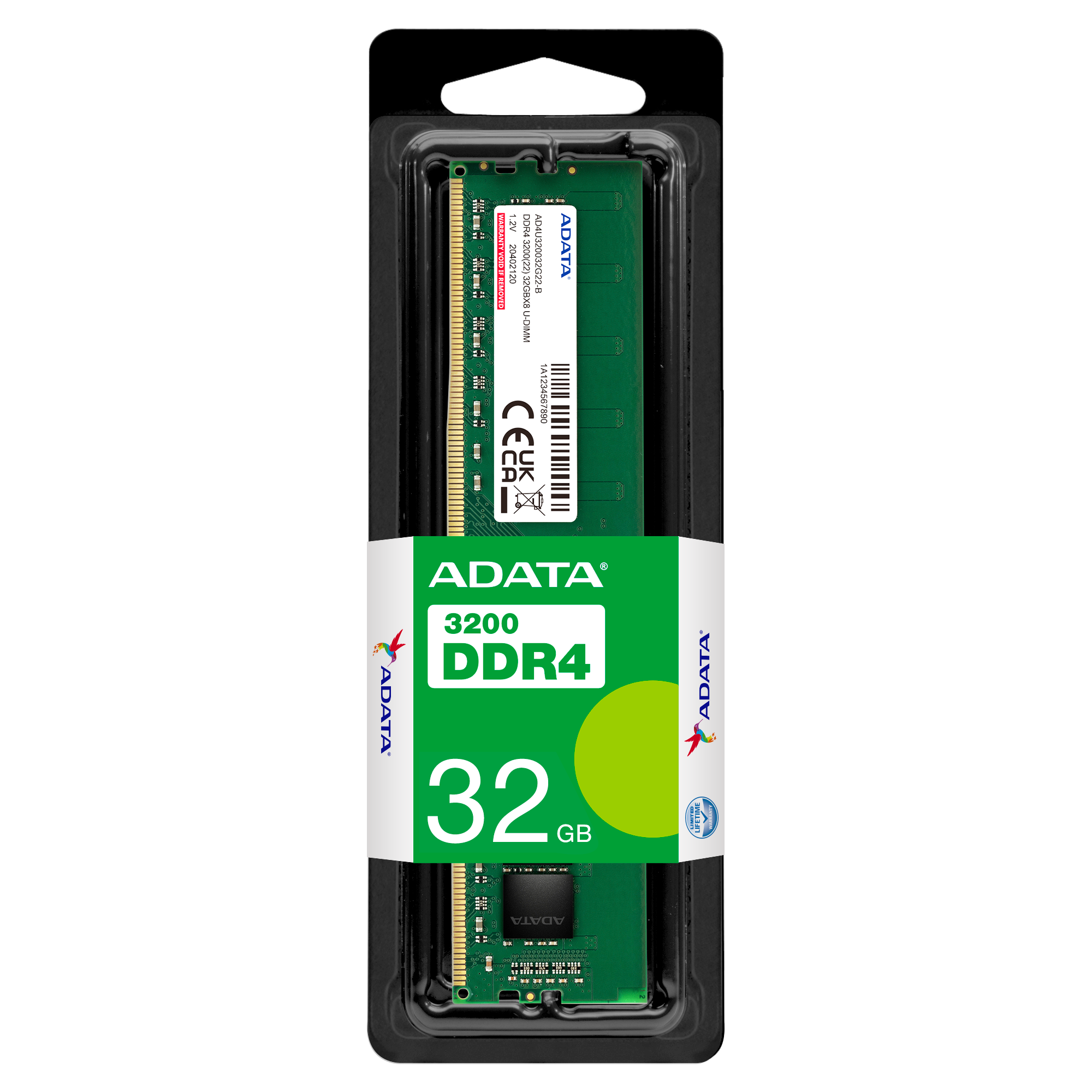 32GB (3200MHz) ADATA PREMIER DIMM MEMORY