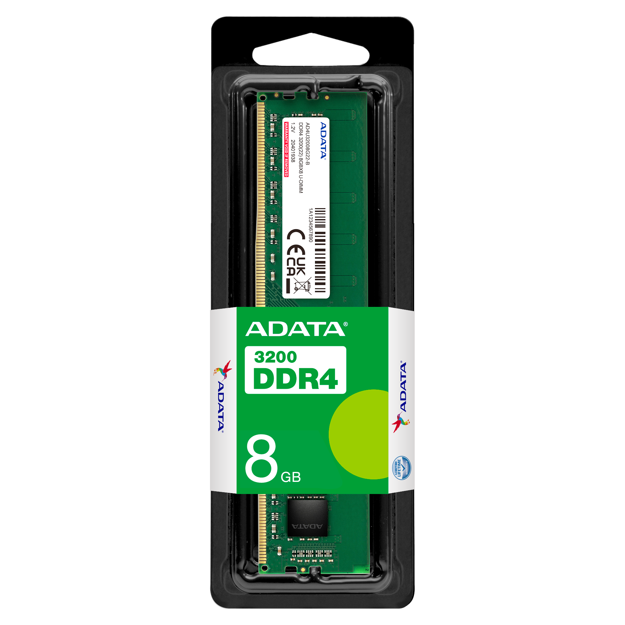 8GB (3200MHz) ADATA PREMIER DIMM MEMORY