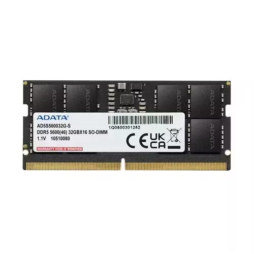 ADATA 16GB DDR5 5600MHz SODIMM CL46/1.1V