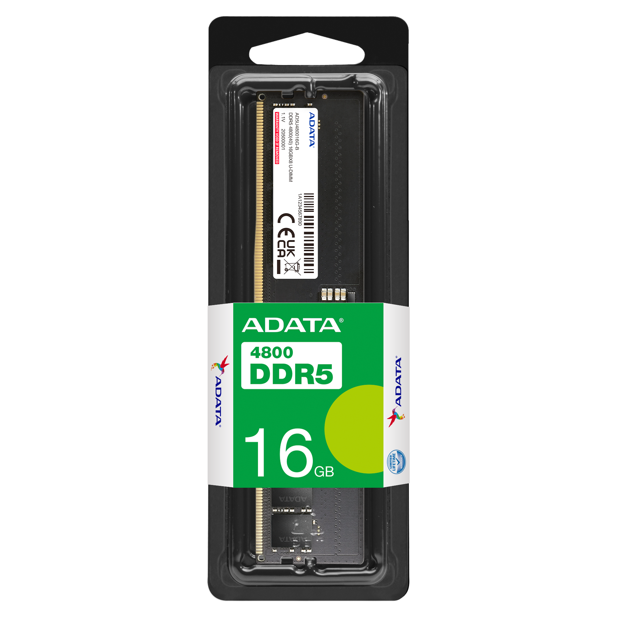 16GB (4800MHz) ADATA PREMIER DIMM MEMORY
